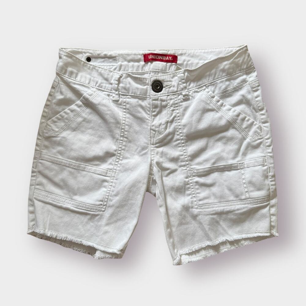 Y2K Unionbay‎ White Long Shorts